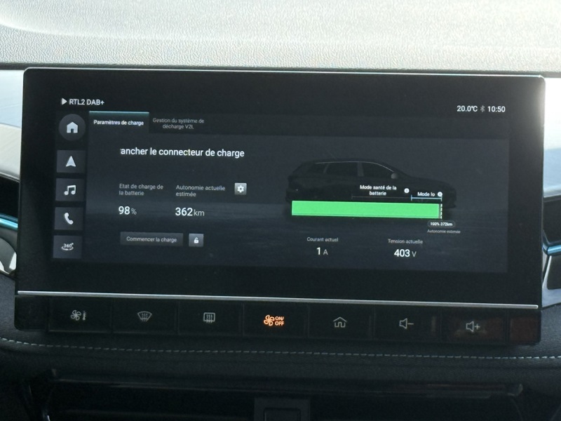 Image MG MG5 Luxury Autonomie Etendue 115Kw  